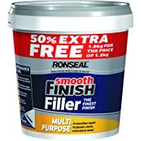 Los mejores  - Ronseal MPRMF12VP - Sellador para grietas e imperfecciones en interior (1-8 kg- listo para su uso- acabado suave- 50…